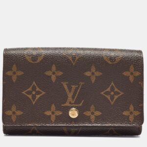 Louis Vuitton Monogram Canvas Porte-Monnaie Tresor Wallet