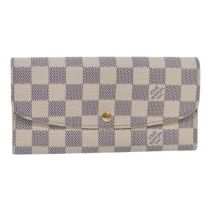 Louis Vuitton Portefeuille Emilie  Canvas Wallet