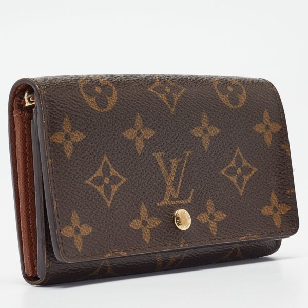 Louis Vuitton Monogram Canvas Porte-Monnaie Tresor Wallet - Image 6