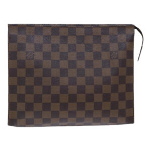 Louis Vuitton Poche Toilette  Canvas Clutch Bag