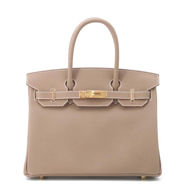 HERMES Birkin Etoupe Epsom Size 30 - Image 8