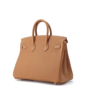 HERMES Birkin Gold Togo Leather Size 25