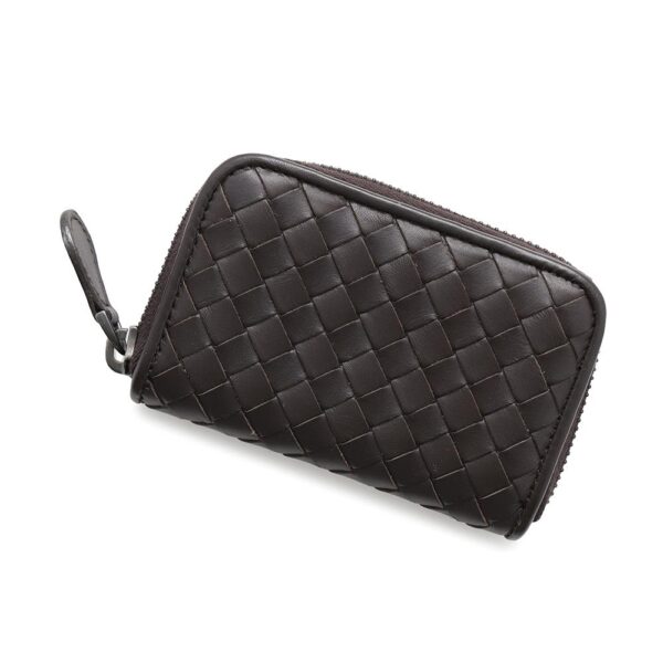 Bottega Veneta INTRECCIATO Coin purse Brown114075 Leather - Image 11