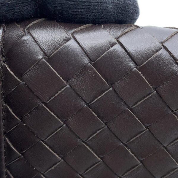Bottega Veneta INTRECCIATO Coin purse Brown114075 Leather - Image 8