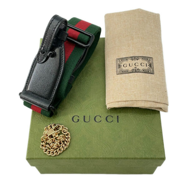 GUCCI Horsebit 1955 2WAYShoulder Bag Black726863 Leather - Image 10