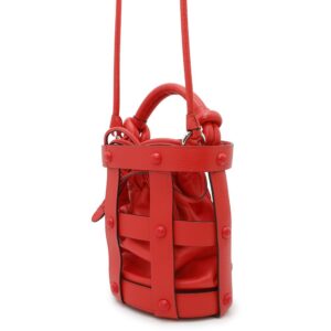 Ferragamo Cage Bag Red211403 Leather