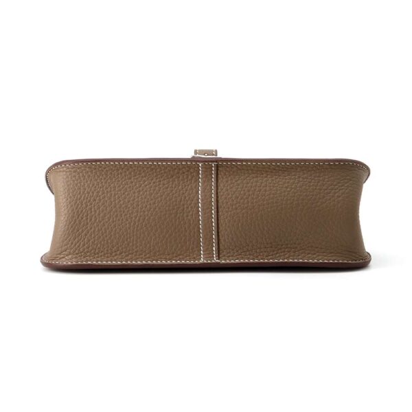 HERMES Halzan Etoupe Taurillon Clemence Size 25 - Image 2
