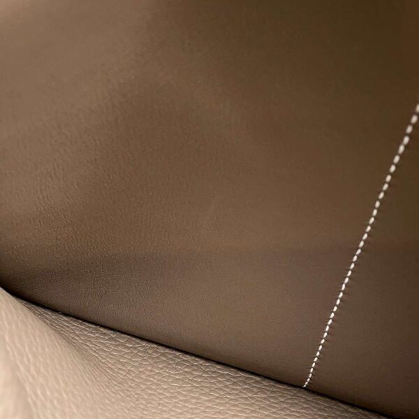 HERMES Halzan Etoupe Taurillon Clemence Size 25 - Image 5
