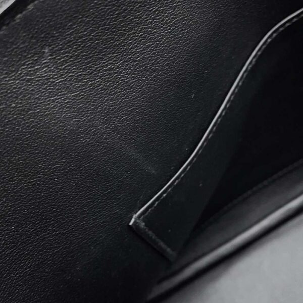 HERMES Bolide 1923 Blackボリード Epsom Size 25 - Image 7