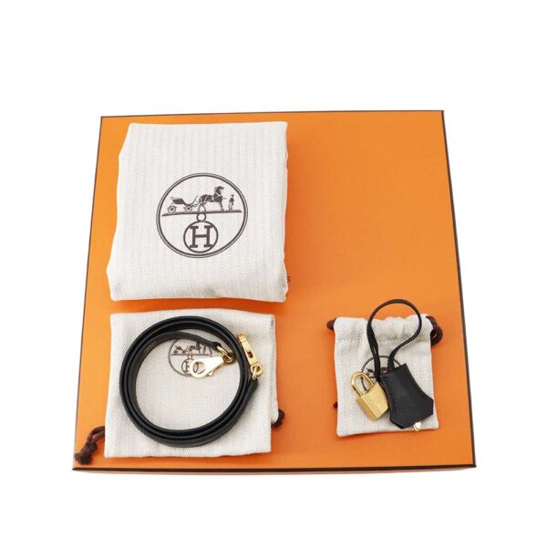 HERMES Bolide 1923 Blackボリード Epsom Size 25 - Image 9
