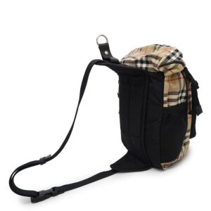BURBERRY Nova Check Crossbody Bag Beige/Black8013645 Nylon