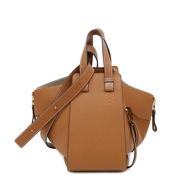 LOEWE hammock Brown387.12KN60 Leather Size Small - Image 15