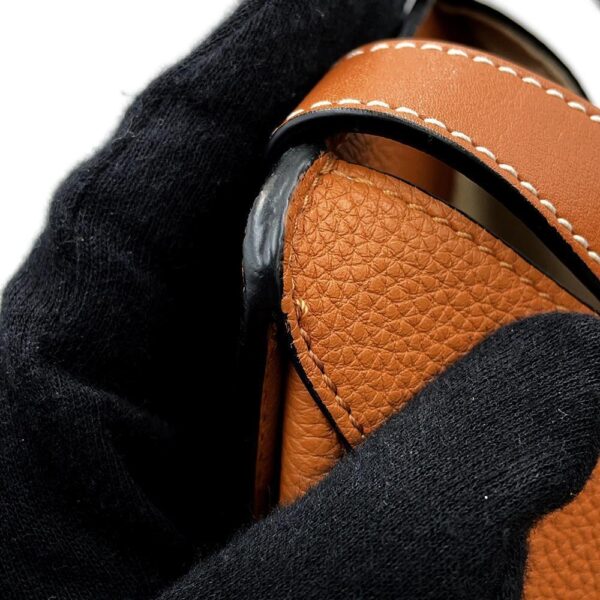 LOEWE hammock Brown387.12KN60 Leather Size Small - Image 7