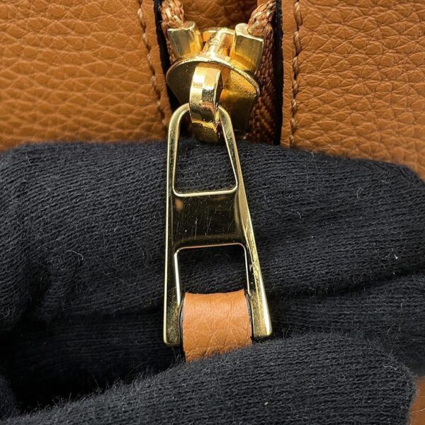 LOEWE hammock Brown387.12KN60 Leather Size Small - Image 8