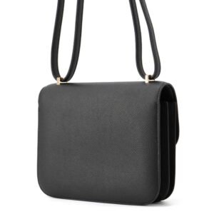 HERMES Constance3 Miroir Black Epsom Size Mini