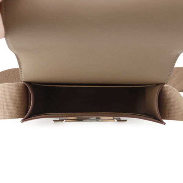 HERMES Geta Etoupe Chevre Myzore Goatskin - Image 4