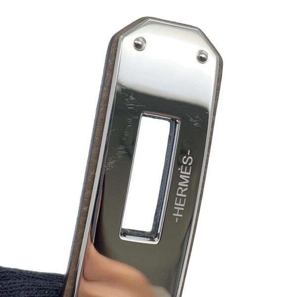 HERMES Kelly belt Etoupe Epsom - Image 5