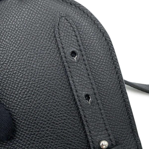 CELINE Clutch on Shoulder Wallet Black/Ivory Leather - Image 14