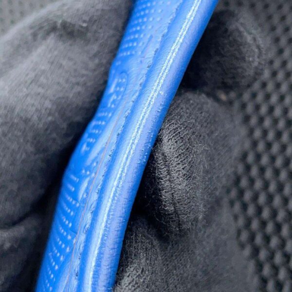 GUCCI GG Embossed Backpack Blue625770 Leather - Image 13