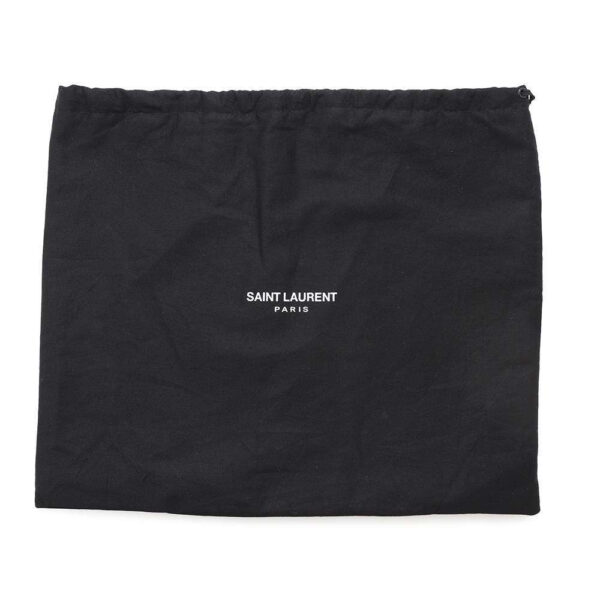 SAINT LAURENT PARIS LE 5 A 7 Soft Shoulder Bag Black713938 Leather Size Small - Image 13