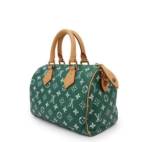 LOUIS VUITTON Speedy P9 Bandouliere VertM24423 Calf Leather Size 25