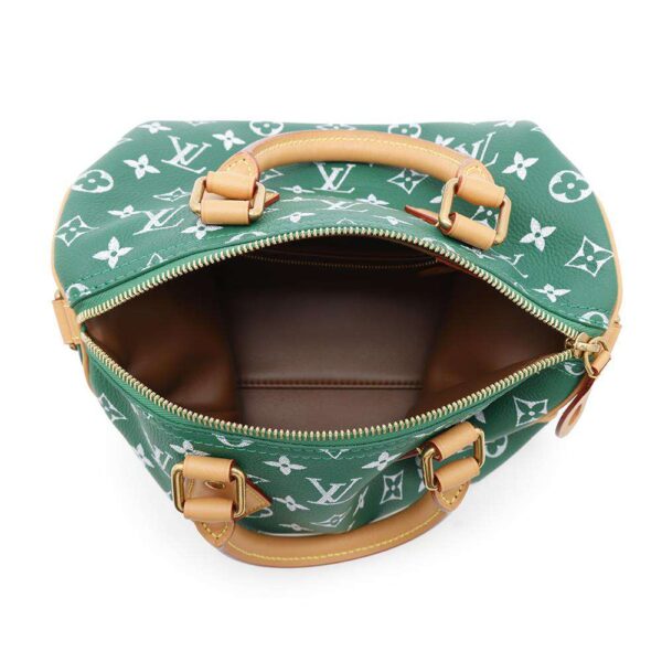 LOUIS VUITTON Speedy P9 Bandouliere VertM24423 Calf Leather Size 25 - Image 5