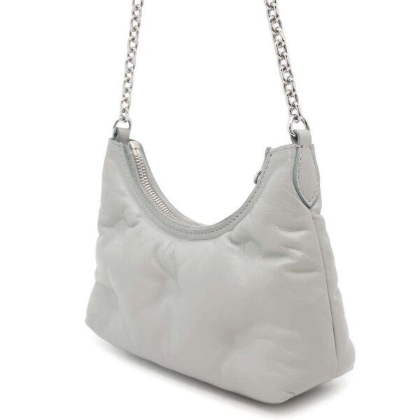 Maison Margiela Maison Margiela Glam Slam Hobo Bag ChainShoulder Bag AnisetteSB1WG0021 Lambskin Size micro