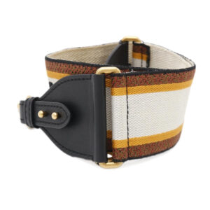 Dior Shoulder Strap Beige/Brown Canvas Leather