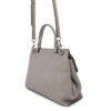 GUCCI Bamboo Daily Top Handle Bag Gray370831 Leather