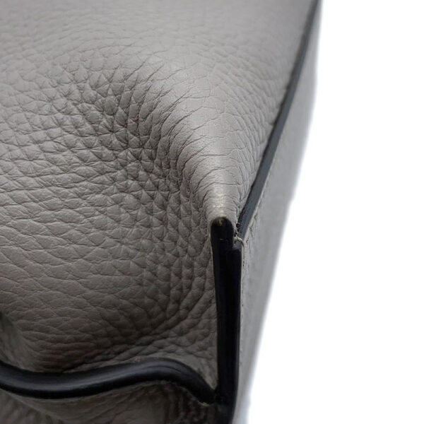 GUCCI Bamboo Daily Top Handle Bag Gray370831 Leather - Image 8