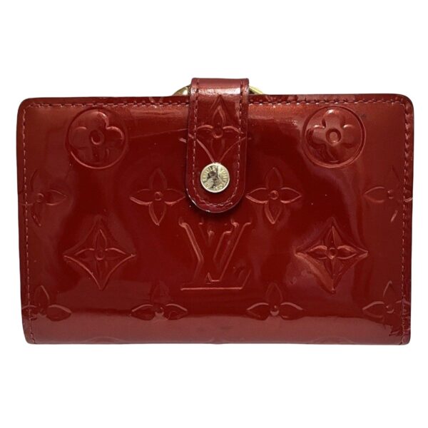 Louis Vuitton Viennois  Patent Leather Wallet