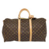 Louis Vuitton Keepall 50  Canvas Travel Bag