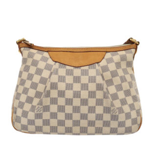 Louis Vuitton Siracusa  Canvas Shoulder Bag