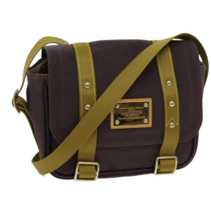 Louis Vuitton Antigua  Canvas Shoulder Bag