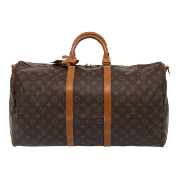Louis Vuitton Keepall Bandouliere 55  Canvas Travel Bag - Image 2