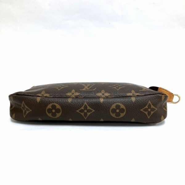 Louis Vuitton Pochette Accessoire  Canvas Clutch Bag - Image 3