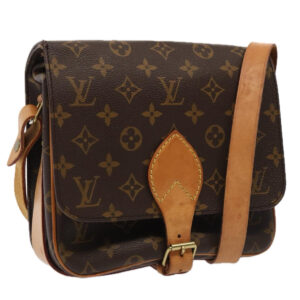 Louis Vuitton Cartouchière  Canvas Shoulder Bag