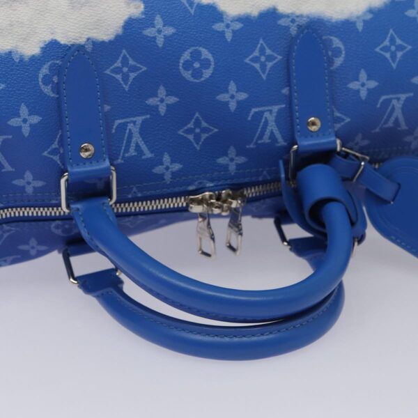 Louis Vuitton Keepall Bandouliere 50  Canvas Travel Bag - Image 5