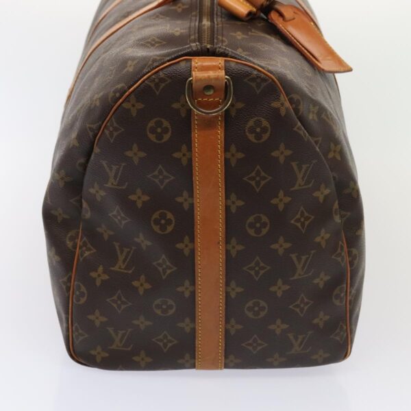Louis Vuitton Keepall Bandouliere 55  Canvas Travel Bag - Image 4