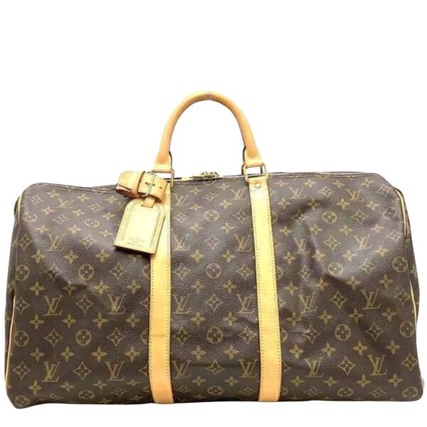Louis Vuitton Keepall 50  Canvas Travel Bag