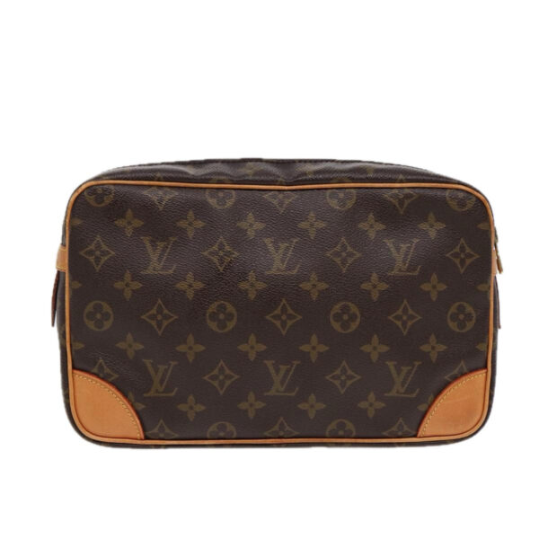 Louis Vuitton Compiegne 28  Canvas Clutch Bag - Image 2