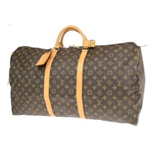 Louis Vuitton Keepall 60  Canvas Handbag