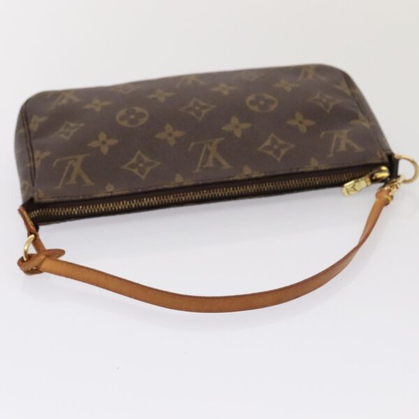 Louis Vuitton Pochette Accessoire  Canvas Clutch Bag - Image 5