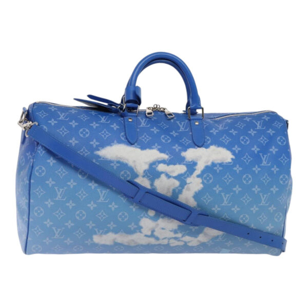 Louis Vuitton Keepall Bandouliere 50  Canvas Travel Bag