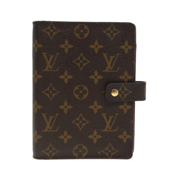 Louis Vuitton Agenda Mm  Canvas Wallet