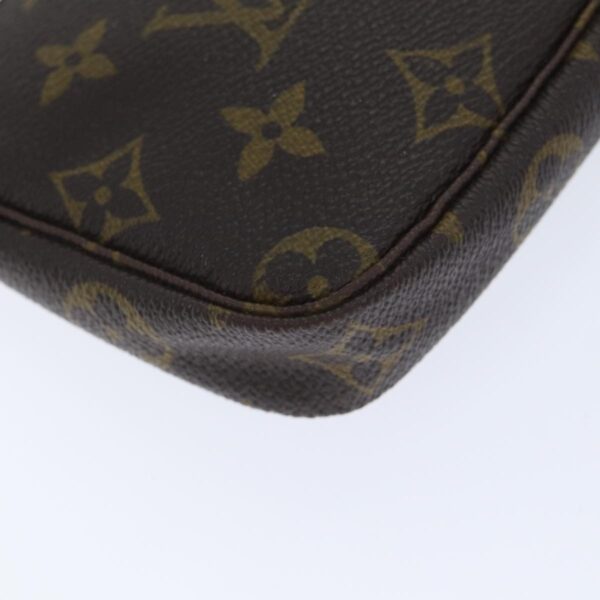 Louis Vuitton Pochette Accessoire  Canvas Clutch Bag - Image 5
