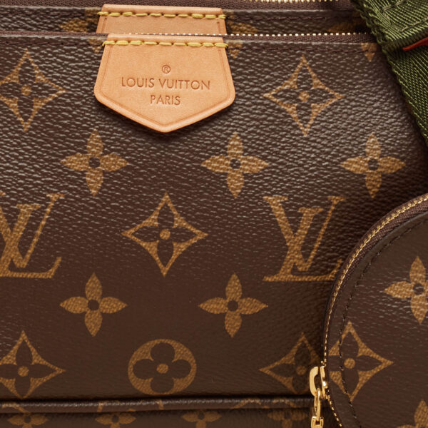 Louis Vuitton Khaki Monogram Canvas Multi Pochette Accessories Bag - Image 4