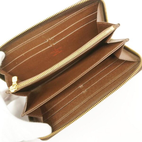 Louis Vuitton Zippy Wallet  Canvas Wallet - Image 4