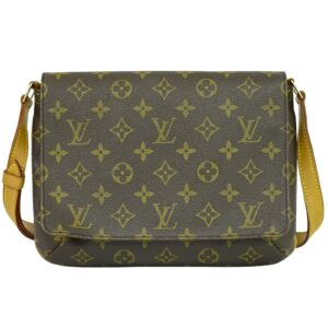 Louis Vuitton Musette Tango  Canvas Shoulder Bag