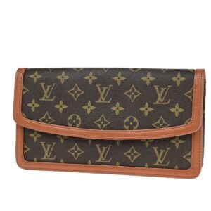 Louis Vuitton Pochette Dame  Canvas Clutch Bag